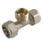 Árengedmény KULCSOS T-IDOM KM 26x 3/4" APE szorítógyűrűs idom