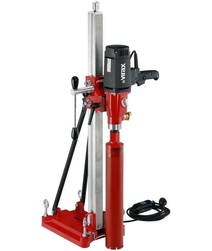 Végkiárusítás VIRAX V150+ GYÉMÁNT FÚRÓGÉP ÁLLVÁNNYAL + 127 MM-ES GYÉMÁNT FÚRÓKORONA (990022)