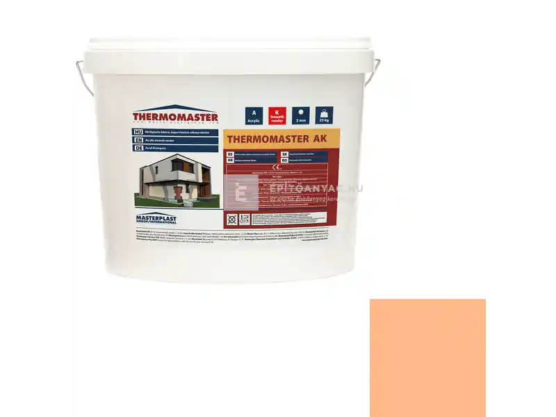 Különleges ajánlat Masterplast Thermomaster akril vékonyvakolat, kapart 2 mm 10-C 25 kg