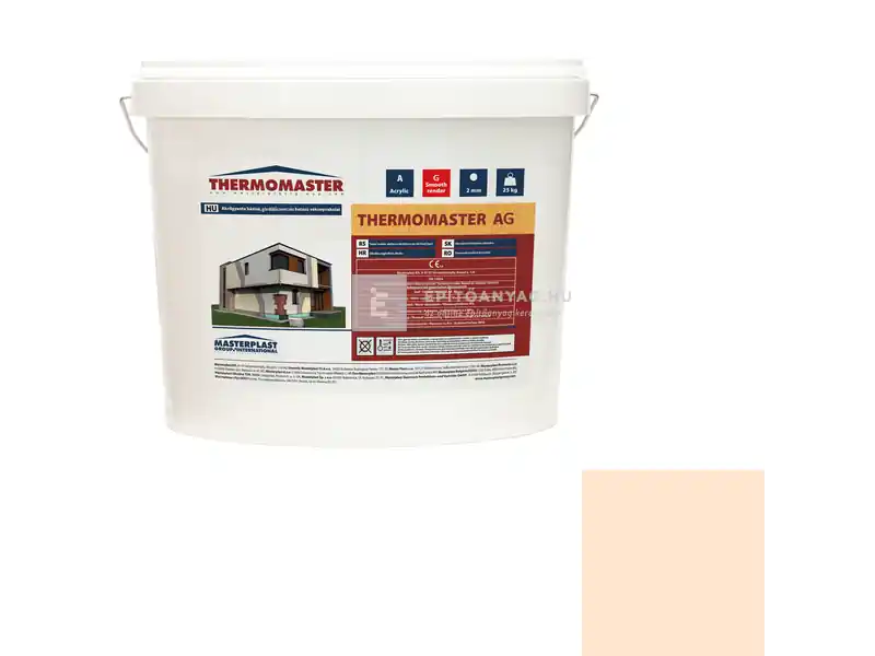 Masterplast Thermomaster akril vékonyvakolat, gördülőszemcsés 2 mm 07-F 25 kg Népszerű