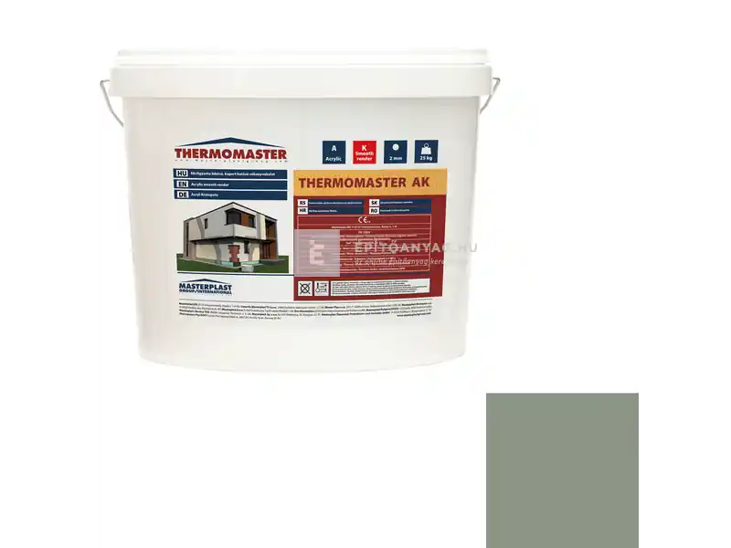 Masterplast Thermomaster akril vékonyvakolat, kapart 2 mm 43-C 25 kg Biztonságos fizetés
