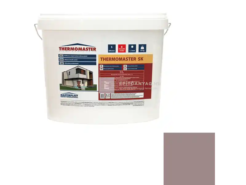 Masterplast Thermomaster szilikon vékonyvakolat, kapart 1,5 mm 20-C 25 kg Végkiárusítás