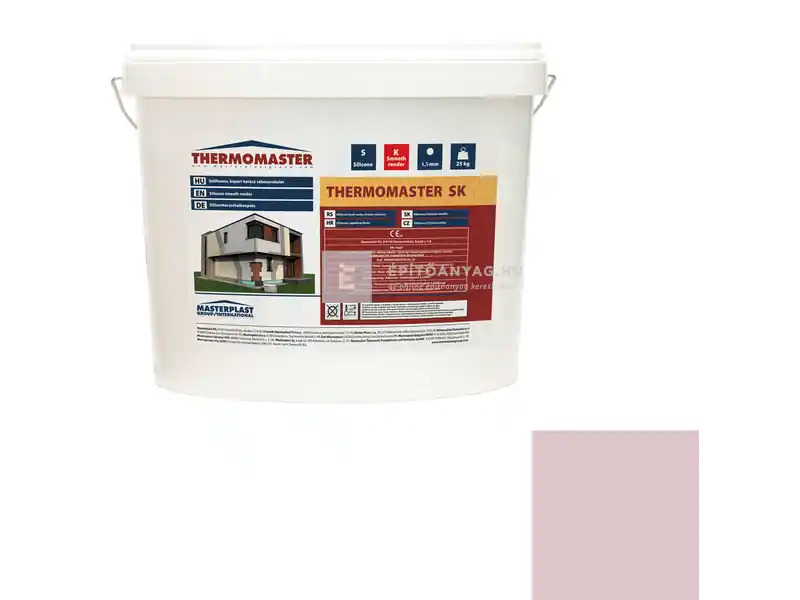 Masterplast Thermomaster szilikon vékonyvakolat, kapart 1,5 mm 27-E 25 kg Alacsony ár