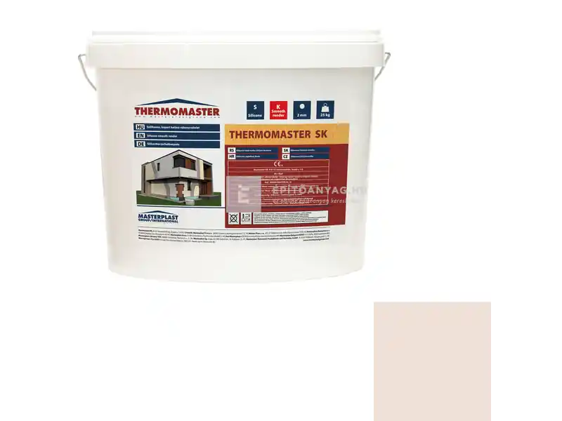 Biztonságos fizetés Masterplast Thermomaster szilikon vékonyvakolat, kapart 2 mm 44-F 25 kg