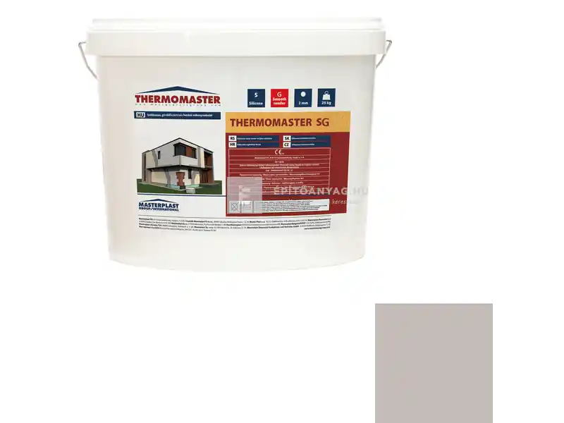 Masterplast Thermomaster szilikon vékonyvakolat, gördülőszemcsés 2 mm 49-D 25 kg Vásárlói kedvenc