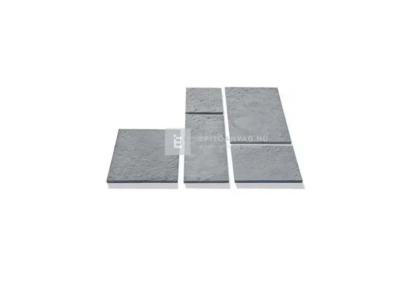 Biztonságos fizetés Semmelrock Bradstone Lias járólap alapcsomag, hamuszürke 3,3-3,7 cm