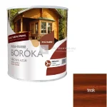 Gyors szállítás Poli-Farbe Boróka oldószeres vékonylazúr teak 0,75 l