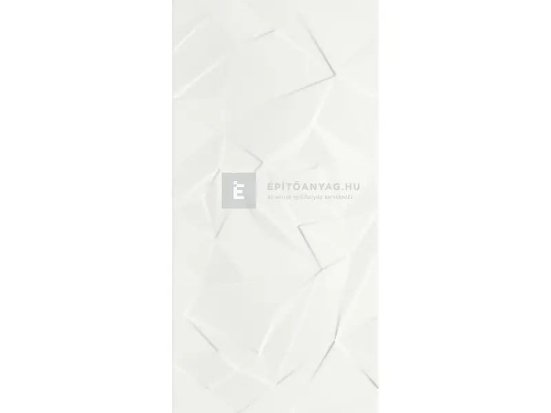 Paradyz Synergy Bianco "B" strukturált falicsempe, fehér 30x60 cm Szuper akció