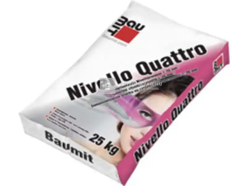 Expressz kézbesítés Baumit Nivello Quattro önterülő aljzatkiegyenlítő 25 kg