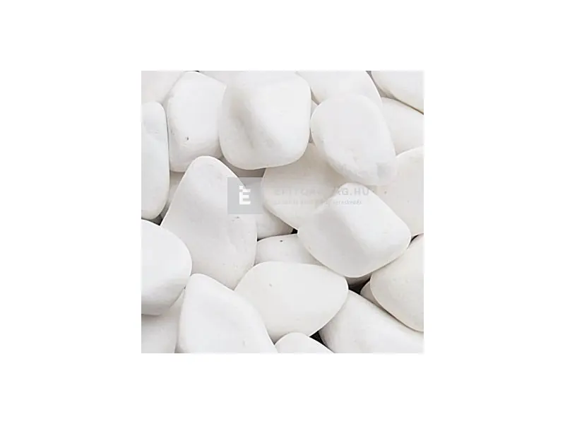 Utolsó esély Semmelrock díszkavics fehér 40-60 mm 25 kg