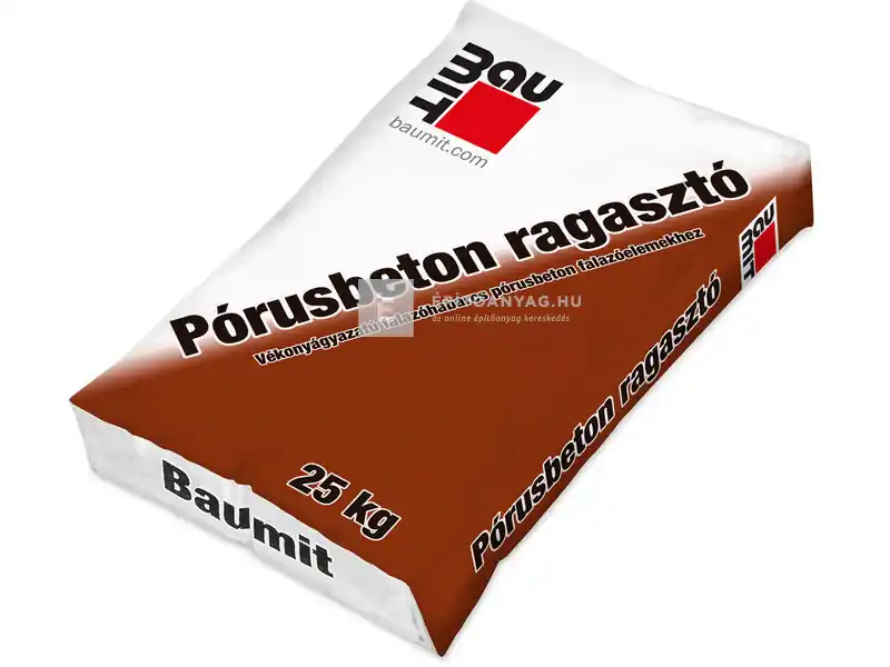 Vedd meg most Baumit Pórusbeton ragasztó 25 kg