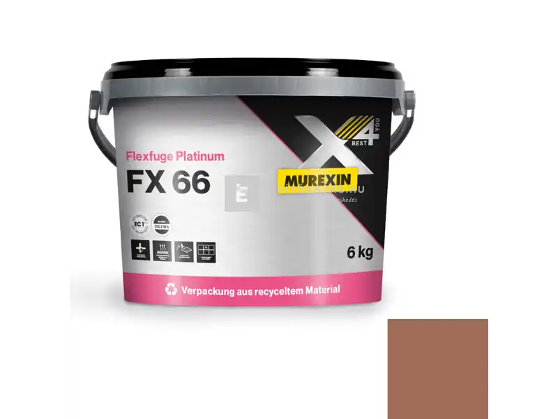 Murexin FX 66 Platinum flexfugázó, mogyorókrém 6 kg Alacsony ár
