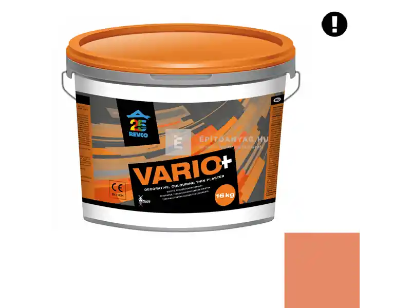 Gyors kiszállítás Revco Vario+ Spachtel kapart vékonyvakolat 1 mm tabasco 4 16 kg