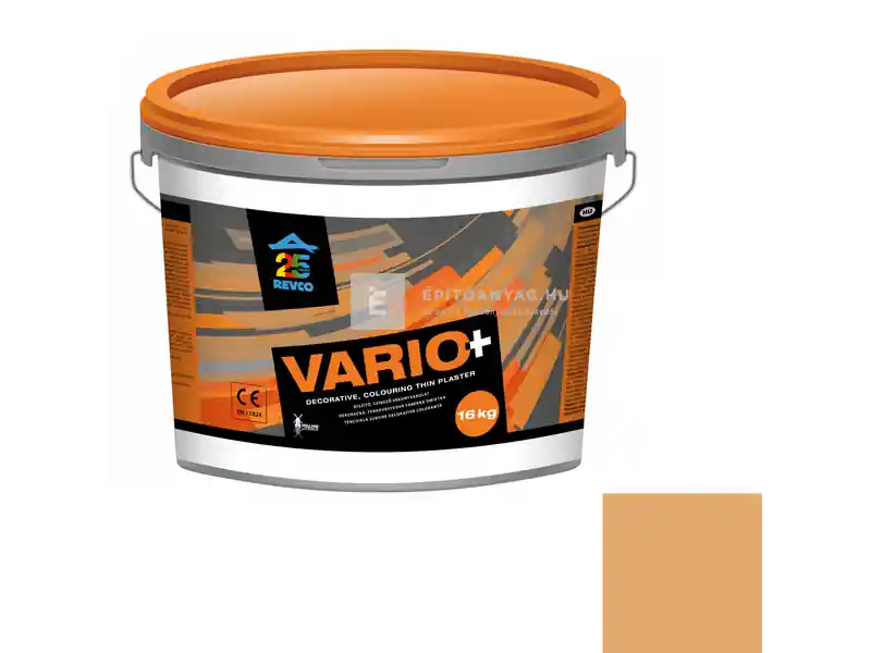 Revco Vario+ Spachtel kapart vékonyvakolat 1,5 mm caramel 3 16 kg Gyors szállítás
