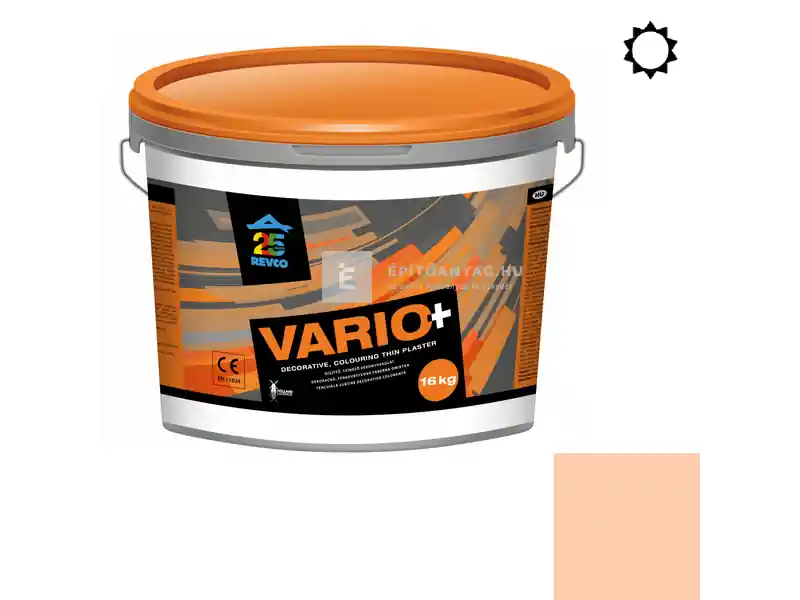 Ne maradj le Revco Vario+ Spachtel kapart vékonyvakolat 1,5 mm coral 2 16 kg