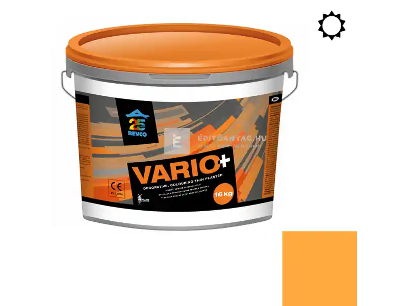Bestseller Revco Vario+ Spachtel kapart vékonyvakolat 1,5 mm mandarin 5 16 kg