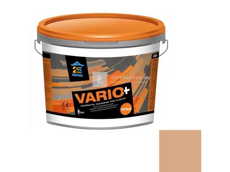 Csak ma Revco Vario+ Spachtel kapart vékonyvakolat 2,5 mm mocca 3 16 kg