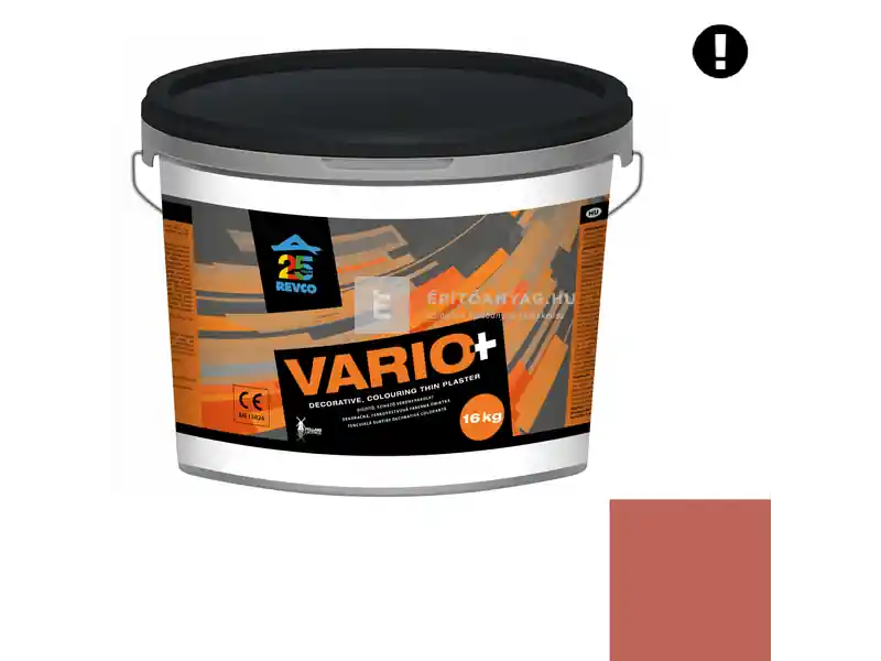 Szezonális akció Revco Vario+ Struktúra gördülőszemcsés vékonyvakolat 2 mm cognac 5 16 kg