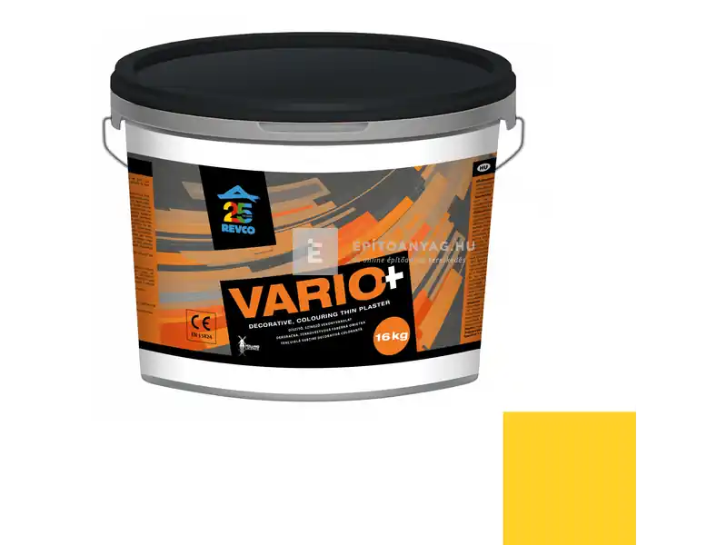 Olcsó Revco Vario+ Struktúra gördülőszemcsés vékonyvakolat 2 mm narcis 5 16 kg