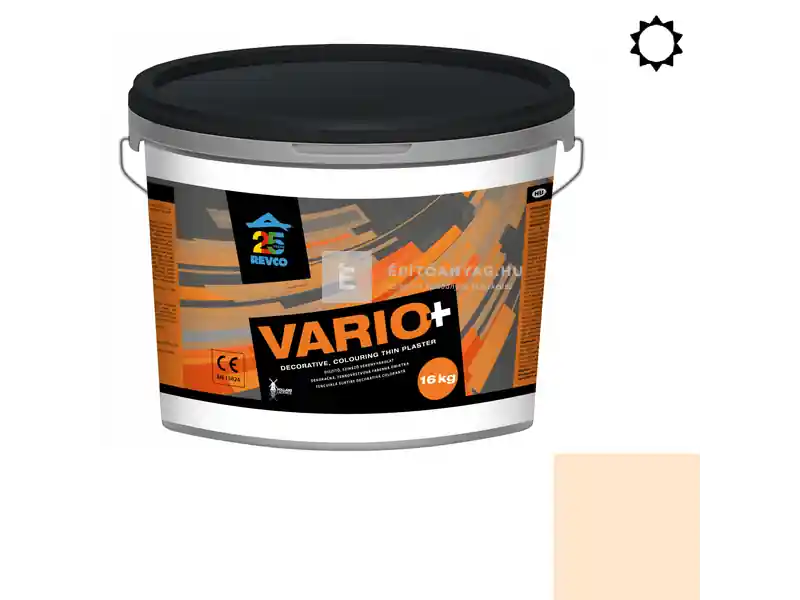 Revco Vario+ Struktúra gördülőszemcsés vékonyvakolat 2 mm parrot 1 16 kg Olcsó
