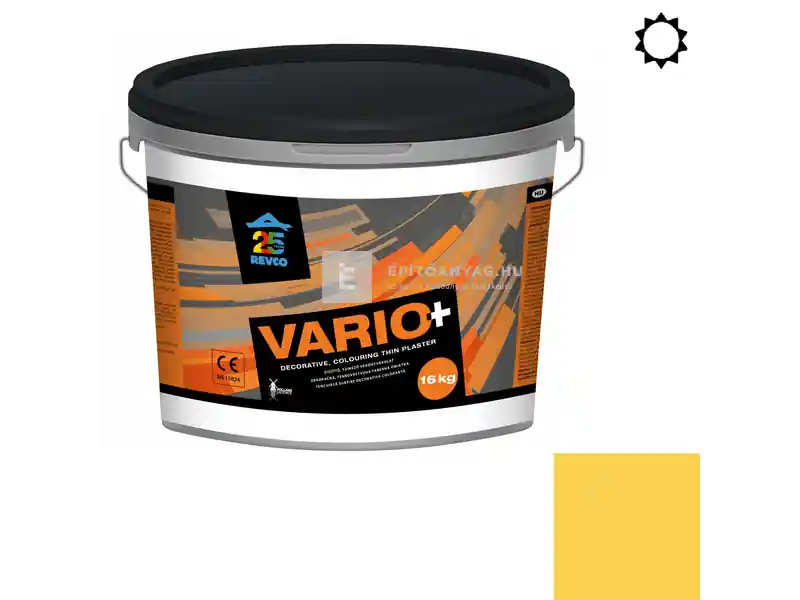 Népszerű Revco Vario+ Struktúra gördülőszemcsés vékonyvakolat 2 mm sunset 4 16 kg