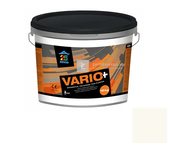 Vedd meg online Revco Vario+ Struktúra gördülőszemcsés vékonyvakolat 3 mm blanco 3 16 kg