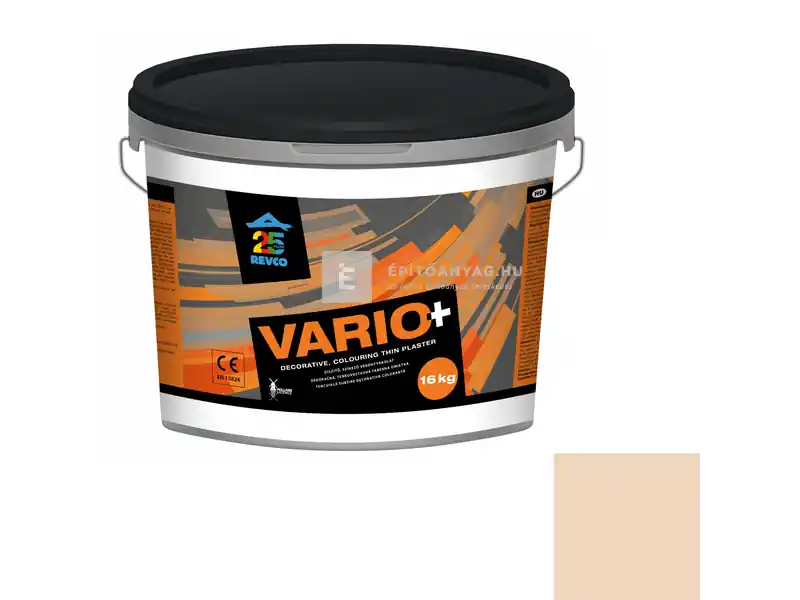 Revco Vario+ Struktúra gördülőszemcsés vékonyvakolat 3 mm creol 3 16 kg Alacsony ár