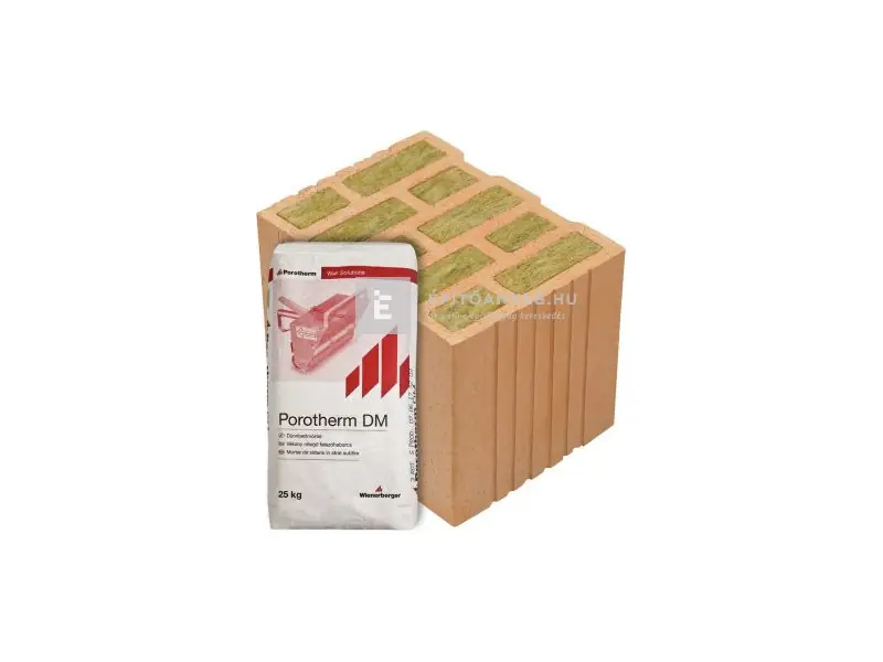 Csak ma Wienerberger Porotherm 32 Alfa Thermo Rapid tégla