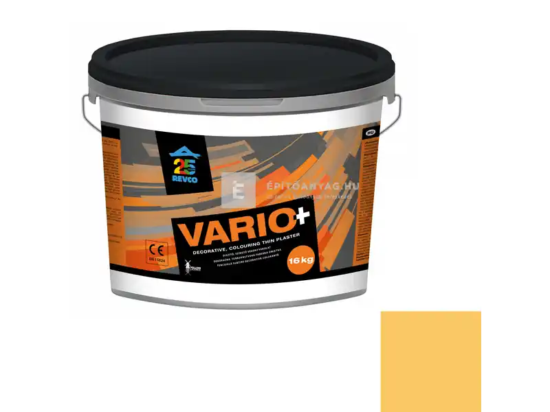 Revco Vario+ Struktúra gördülőszemcsés vékonyvakolat 3 mm ginger 5 16 kg Biztonságos fizetés