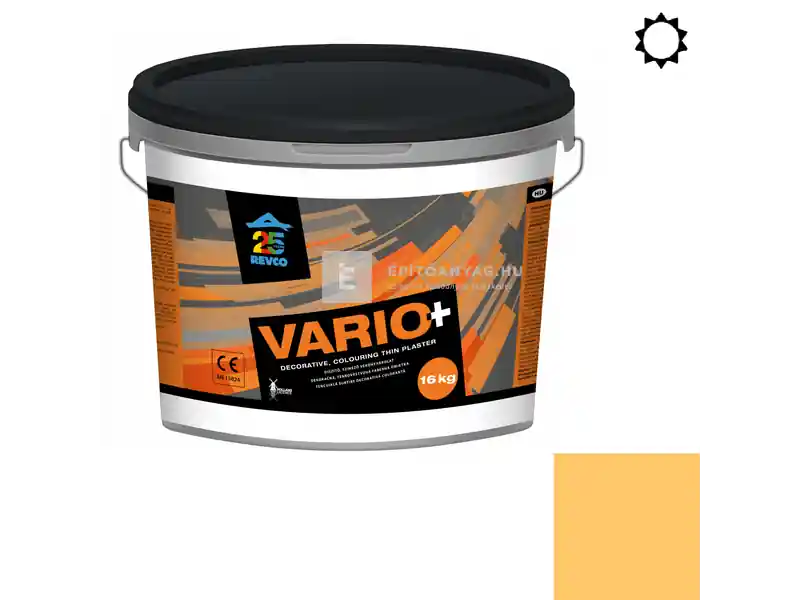 Revco Vario+ Struktúra gördülőszemcsés vékonyvakolat 3 mm orange 3 16 kg Biztonságos fizetés