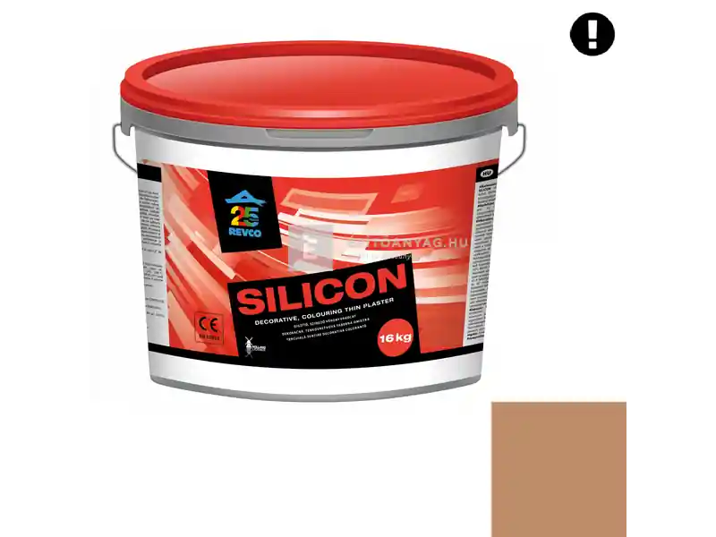 Revco Silicon Spachtel kapart vékonyvakolat 1,5 mm mocca 4 16 kg Újdonság