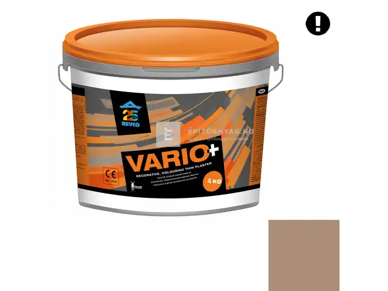 Biztonságos fizetés Revco Vario+ Spachtel kapart vékonyvakolat 1,5 mm bonbon 4 4 kg