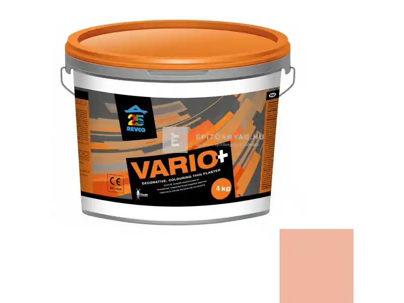 Revco Vario+ Spachtel kapart vékonyvakolat 1,5 mm tabasco 2 4 kg Különleges ajánlat