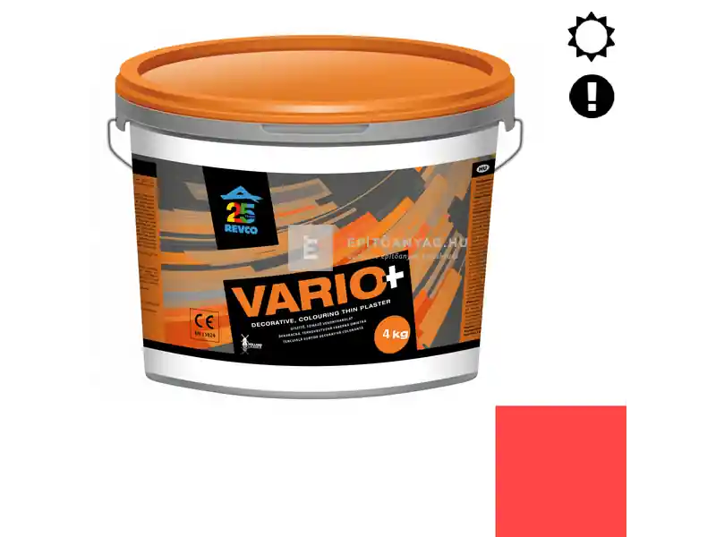 Revco Vario+ Spachtel kapart vékonyvakolat 1,5 mm scarlet 5 4 kg Csak ma