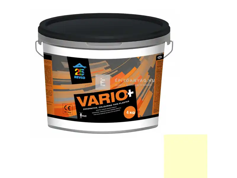 Gyors szállítás Revco Vario+ Struktúra gördülőszemcsés vékonyvakolat 2 mm canari 2 4 kg
