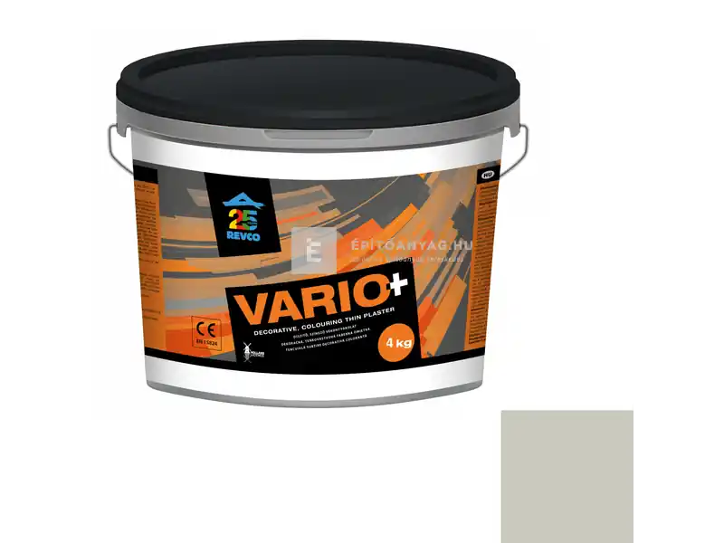 Gyors szállítás Revco Vario+ Struktúra gördülőszemcsés vékonyvakolat 2 mm silver 4 4 kg