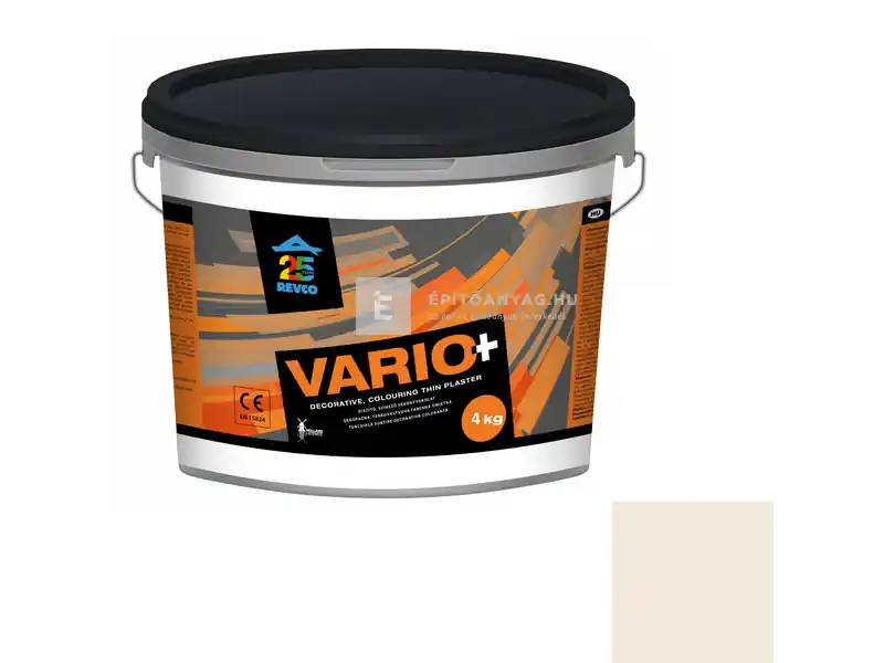 Revco Vario+ Struktúra gördülőszemcsés vékonyvakolat 2 mm tiramisu 1 4 kg Újdonság