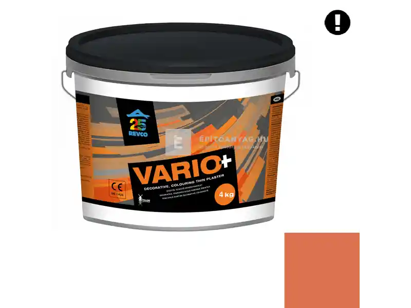 Revco Vario+ Struktúra gördülőszemcsés vékonyvakolat 2 mm malibu 5 4 kg Azonnali szállítás