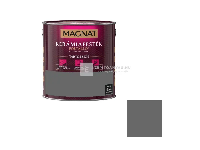 Magnat Ceramic beltéri falfesték CM20 stílusos antracit 5 l Nézd meg most