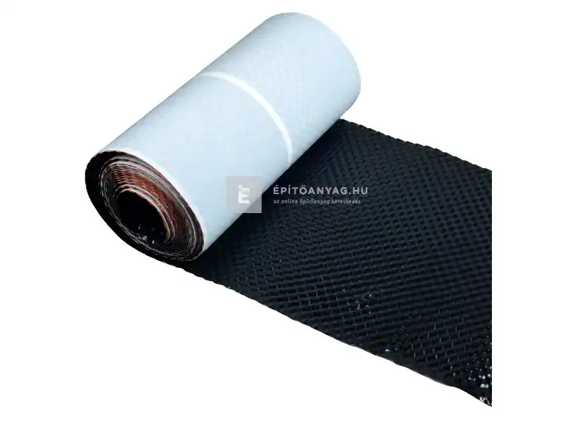 Korlátozott ajánlat Dachler Alu-Flex Plus 3D kémény- és falszegély fekete 30 cm x 5 m