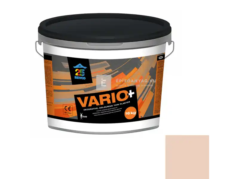 Kihagyhatatlan ajánlat Revco Vario+ Struktúra gördülőszemcsés vékonyvakolat 2 mm cream 16 kg