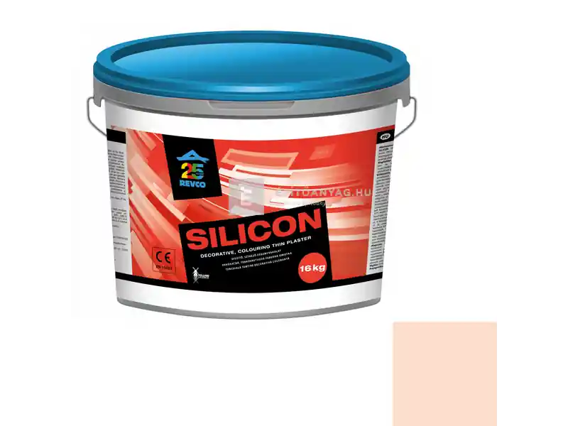 Kedvezmény Revco Silicon Struktúra gördülőszemcsés vékonyvakolat 2 mm cashew 16 kg