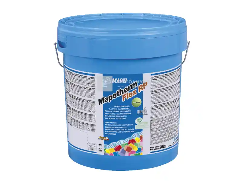 Végkiárusítás Mapei Mapetherm Flex RP színezhető simítóhabarcs 0,5 mm fehér 20 kg