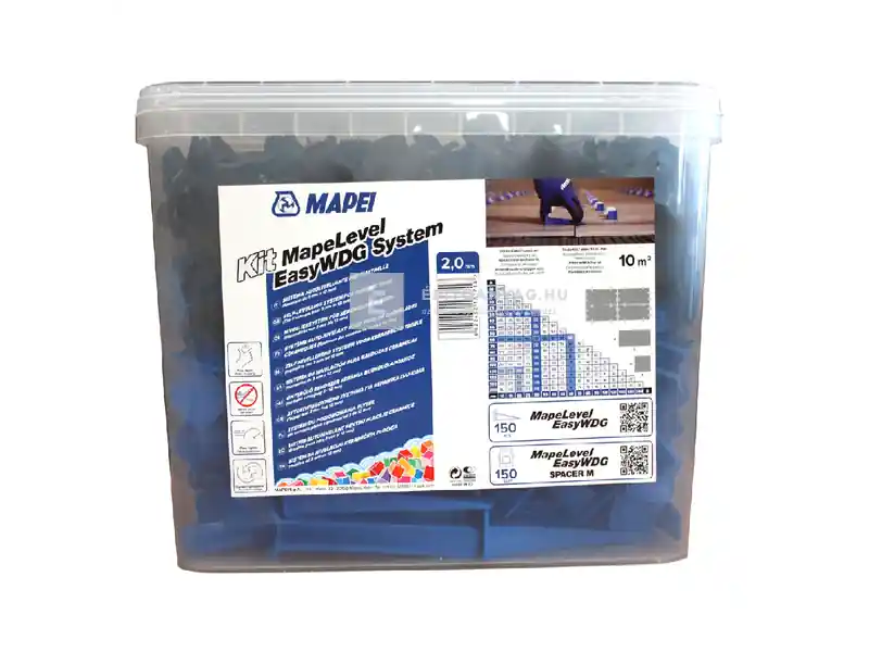 Biztonságos fizetés Mapei Mapelevel EasyWDG Kit lapszintező csomag