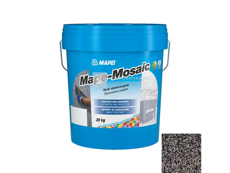 Akció Mapei Mape-Mosaic díszítővakolat 1,2 mm bazalt 20 kg