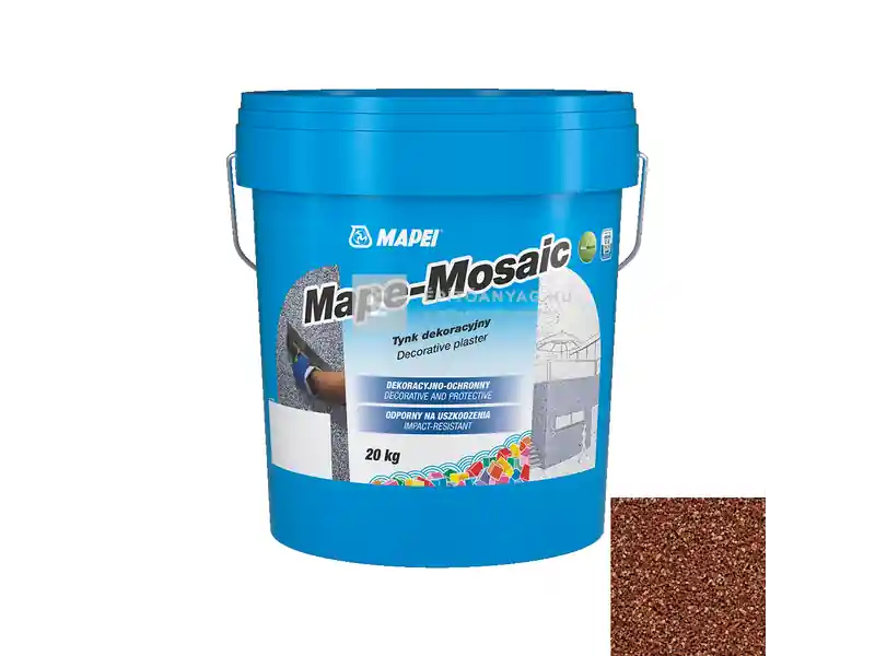 Árengedmény Mapei Mape-Mosaic díszítővakolat 1,2 mm mokka 20 kg