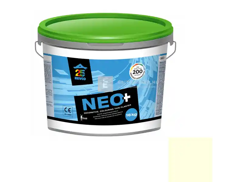 Legkelendőbb Revco Neo+ Struktúra gördülőszemcsés vékonyvakolat 2 mm canari 1 16 kg