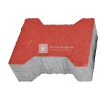 Kedvezményes ár KK Kavics Rotterdam térkő normálkő gépi vörös 20x16,5x8 cm