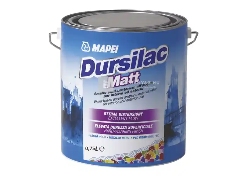 Mapei Dursilac Matt zomácfesték fehér 0,75 l Akciós ár