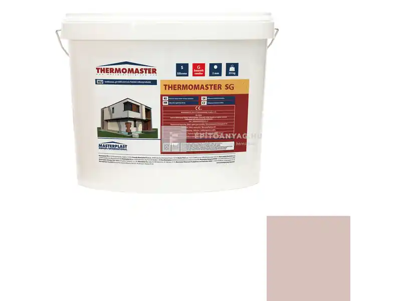 Outlet Masterplast Thermomaster szilikon vékonyvakolat, gördülőszemcsés 2 mm 14-E 25 kg